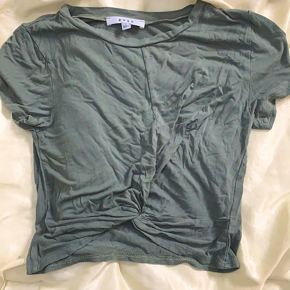 green top cropped/regular